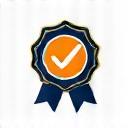 Badge icon representing certification